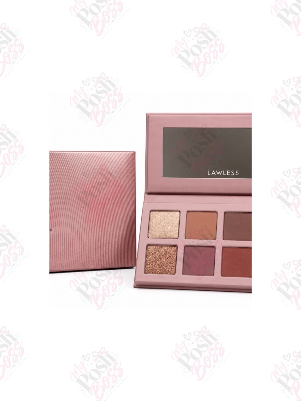 3/$30 LAWLESS Six-Shade Rose & Bronze Eyeshadow Palette